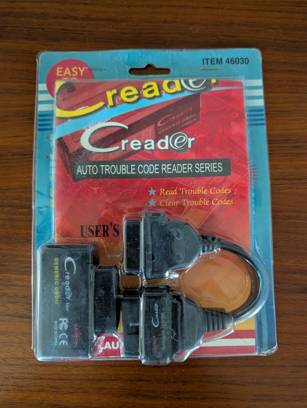 Launch Creader OBD2 Extension Adapter 46030 Trouble Shooter Diagnostic Tool